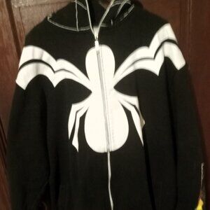 Creating Limitless Heights CLH Spiderman Style Full Zip Hoodie W Zip Up Mask 4XL